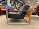 Montis Dickens Armchair gray fabric