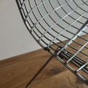 Silla de alambre de acero Harry Bertoia