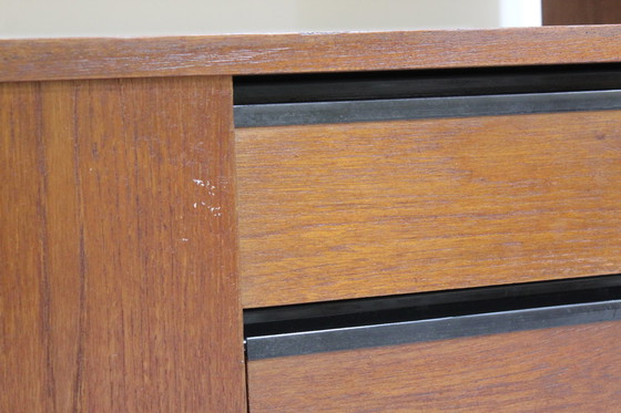 Image 1 of Planche haute vintage Poul Cadovius pour KLM - années 1960, teck