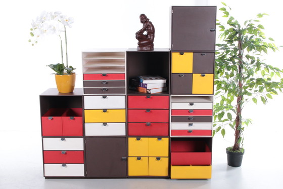 Image 1 of Mobiletto portaoggetti vintage Palaset Palanox di Treston Oy, Finlandia, 1972