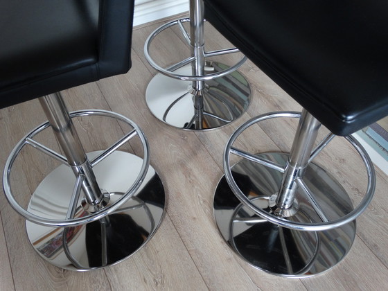 Image 1 of 4 bar stools Johanson design