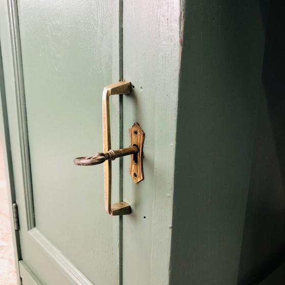 Image 1 of Vintage desk green