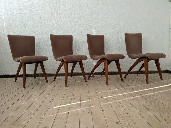 Image 1 of 4x C.J. van Os Culemborg chairs