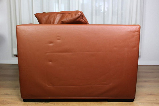 Image 1 of Divano a due posti Casamilano. Marrone/cognac, pelle. Design: Paola Navona, serie: Pillopipe