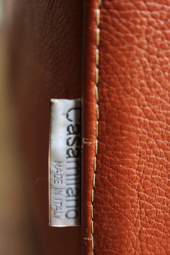 Image 1 of Divano a due posti Casamilano. Marrone/cognac, pelle. Design: Paola Navona, serie: Pillopipe