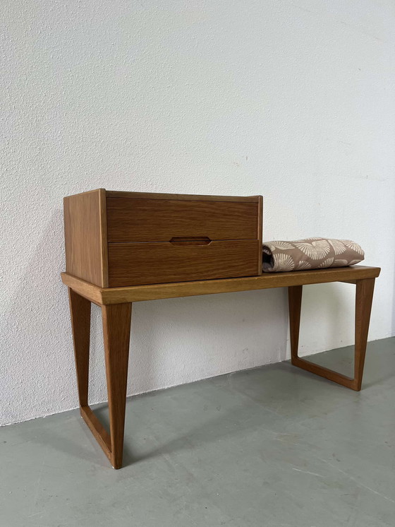 Image 1 of Vintage Kai Kristiansen bench oak