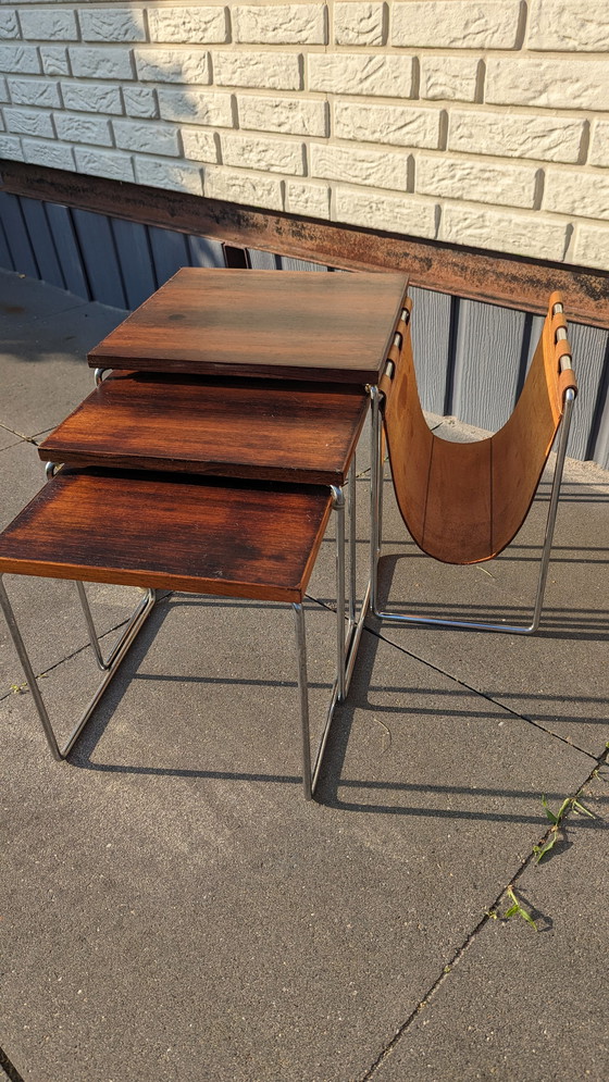 Image 1 of Brabantia Nesting tables with magazine rack