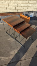 Brabantia Tables gigognes avec plateau de lecture