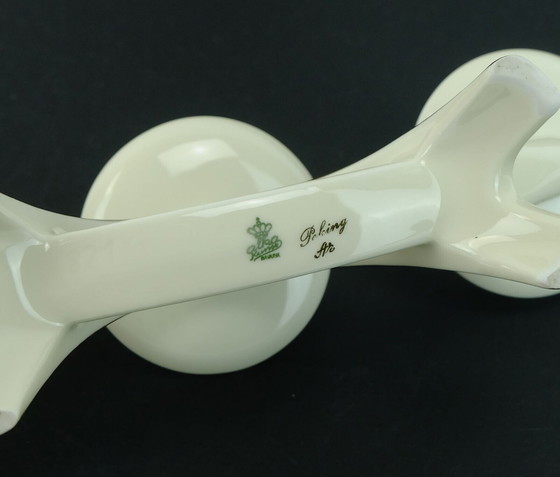 Image 1 of Porte-bougies en porcelaine alka-kunst décor bavarois 'peking'