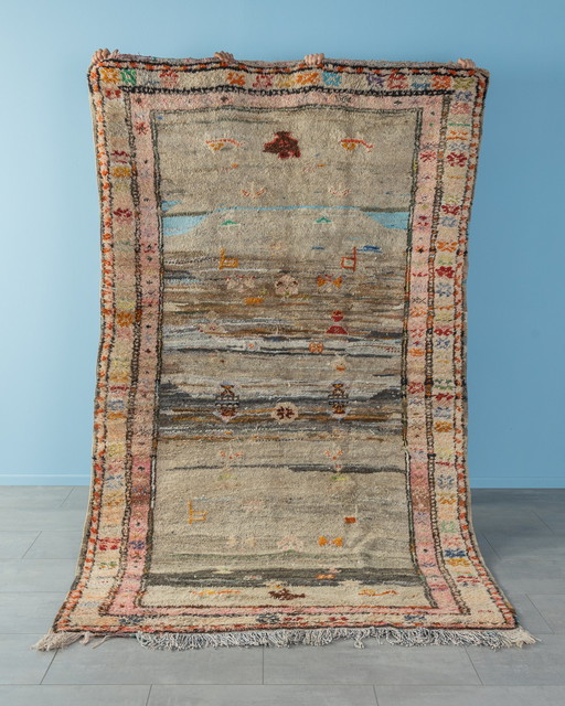 vintage Boujad, berber rug, 160 x 275 cm