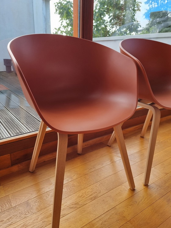 Image 1 of 2x Hay type AAC 222 bucket seats