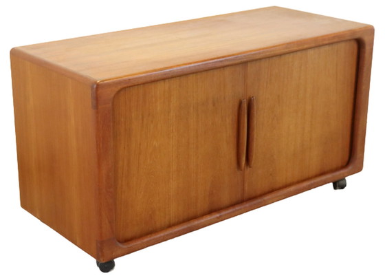 Image 1 of Dyrlund sideboard on wheels 'Addit' vintage midcentury