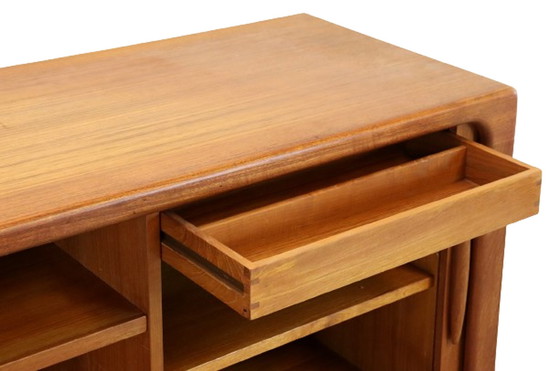 Image 1 of Dyrlund sideboard on wheels 'Addit' vintage midcentury