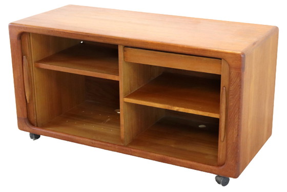 Image 1 of Dyrlund sideboard on wheels 'Addit' vintage midcentury