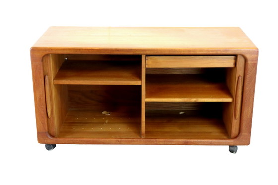 Image 1 of Dyrlund sideboard on wheels 'Addit' vintage midcentury