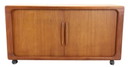 Buffet à roulettes Dyrlund 'Addit' vintage midcentury