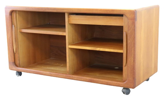 Image 1 of Dyrlund sideboard on wheels 'Addit' vintage midcentury