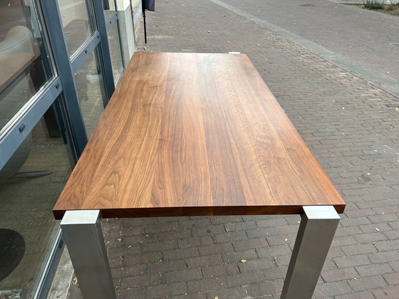 Image 1 of Bert plantagie Rocky Tavolo da pranzo in legno di noce