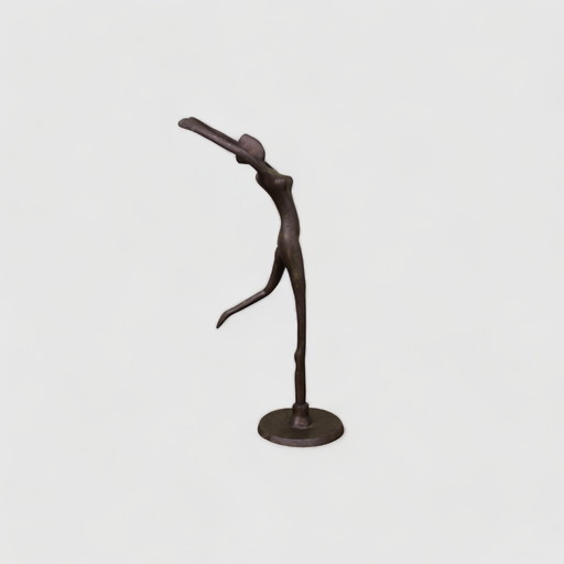 Vintage bronze statuette ballerina 2/6