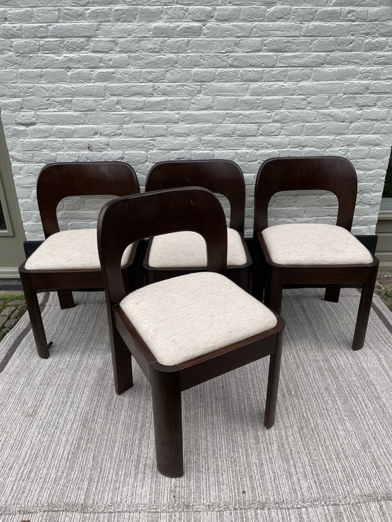 Image 1 of 4x Vintage dining chair
