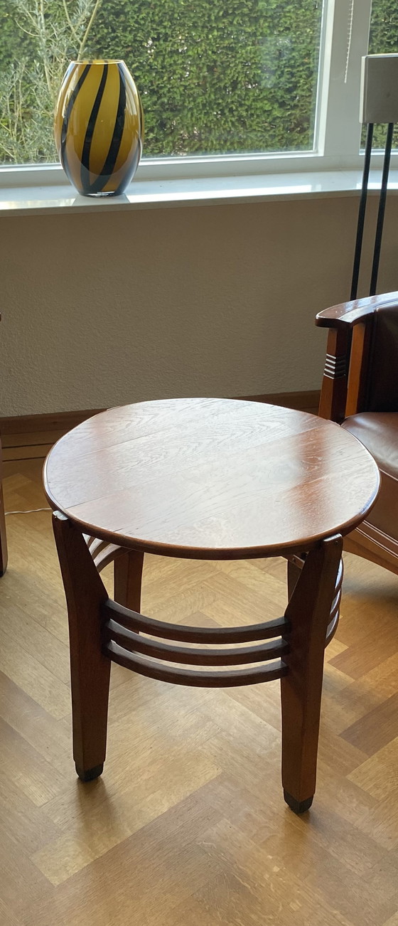 Image 1 of Schuitema Art Nouveau lamp table & plant table