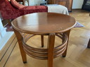 Schuitema Art Nouveau lamp table & plant table