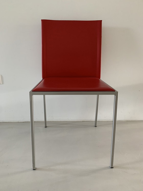 Image 1 of 4x Chaise de salle à manger Calligaris