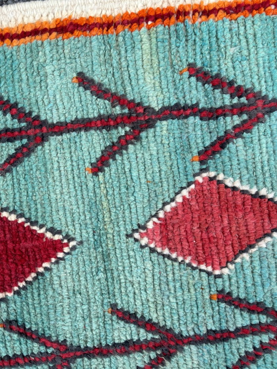 Image 1 of Modern Boho Moroccan Runner Rug