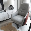 1 x Fauteuil pivotant Oviedo