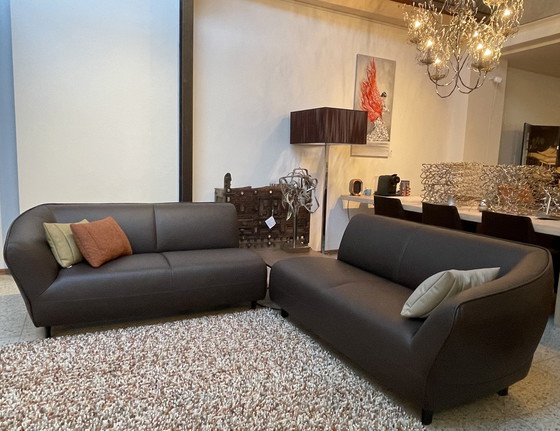 Image 1 of Leolux Pode Turia sectional sofa / 2 x 2 seater