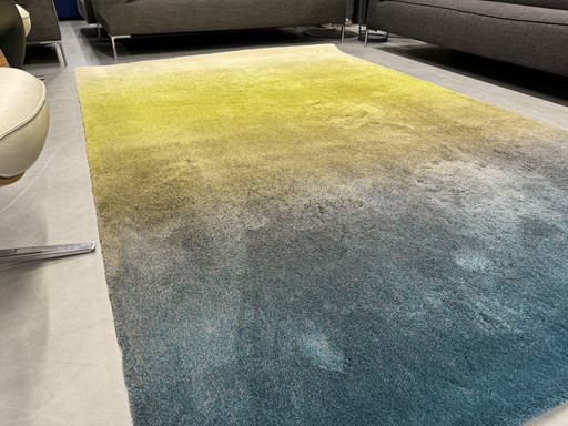 Millenerpoort Corso 25 Tapis Bleu Jaune Laine