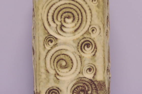 Image 1 of vase taupe Allemagne de l'Ouest Scheurich