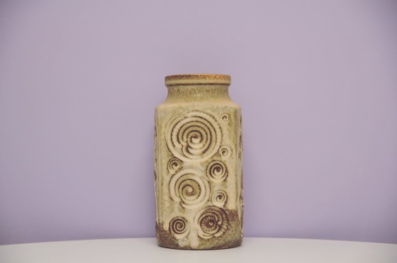 Image 1 of taupe West Germany vase Scheurich