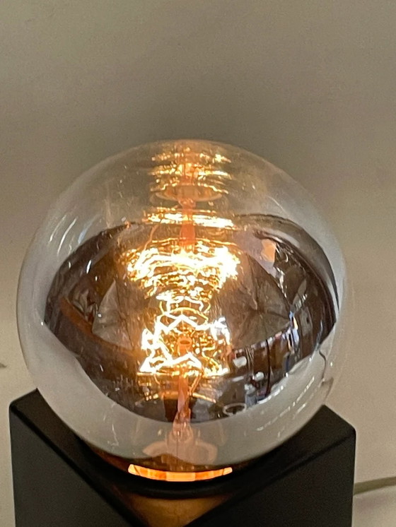 Image 1 of Phillips - Lampe cubique avec ampoule d'origine