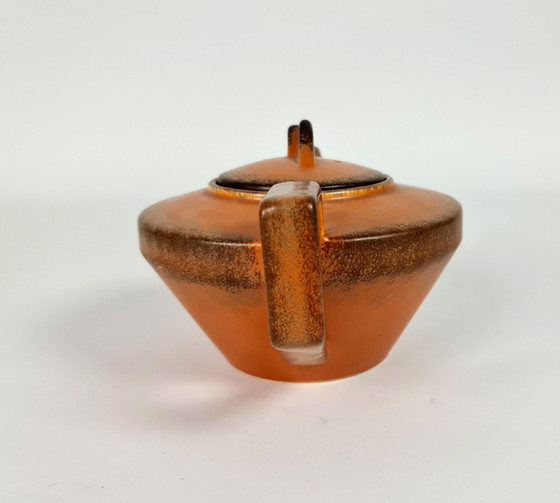 Image 1 of Arnhem Fayence Factory - Bauhaus style - Art Deco l - ceramics - Tea pot - 1920's -