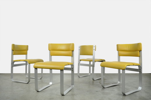 4x Ilmari Lappalainen Pulkka dining chair