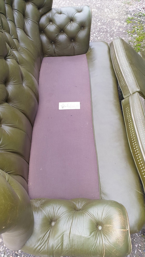 Image 1 of Chesterfield pegasus sofa