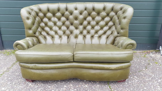 Image 1 of Chesterfield pegasus sofa