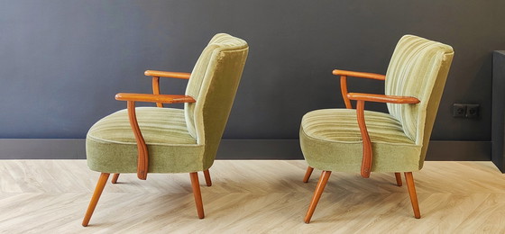 Image 1 of 2 chaises de cocktail Mid Century