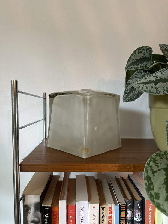 Image 1 of Lampada vintage a forma di cubo di ghiaccio