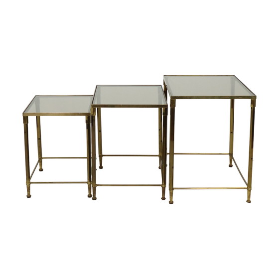 Image 1 of 3x Mid Century Modern ness tables