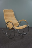 Vintage Italian Design rocking chair