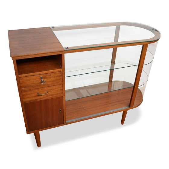 Image 1 of Comptoir vintage en teck au design danois