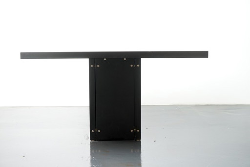 Mid-Century German Cubistic Tail Dining Table by Heinz Witthoeft