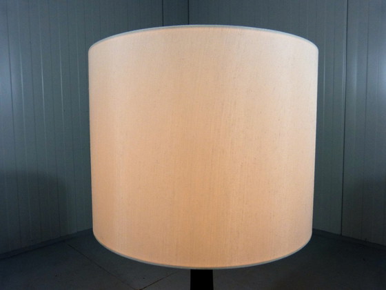 Image 1 of Large wooden vintage diabolo table lamp, 1960's