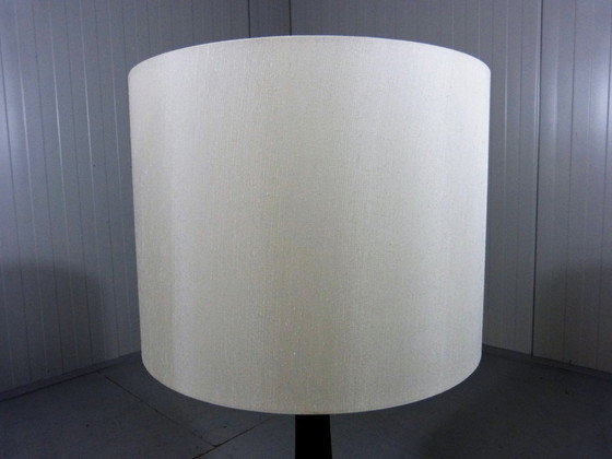 Image 1 of Large wooden vintage diabolo table lamp, 1960's