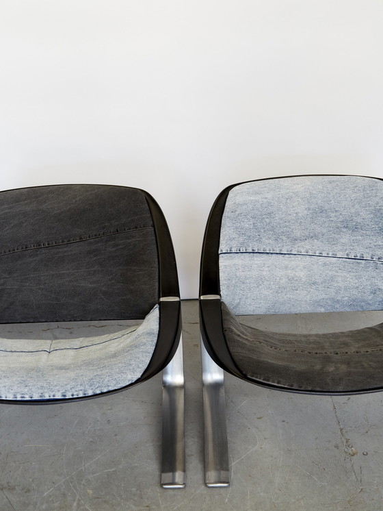 Image 1 of 2x Selectform Club Armchairs by Knut Hesterberg