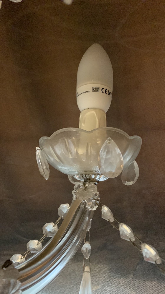 Image 1 of Modern chandelier in hood