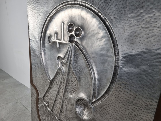 Image 1 of Vintage large brutalist sculpture