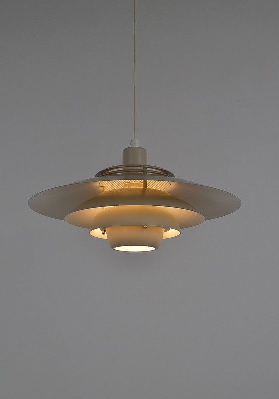 Image 1 of Danish hanging lamp Dania 2040 made by Jeka Metaltryk, 1970s